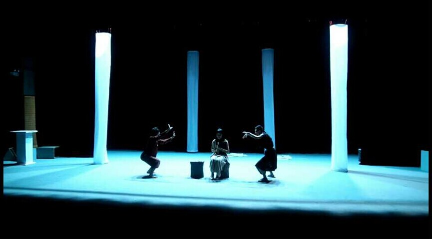 中山大学话剧社在第九届大学生戏剧节